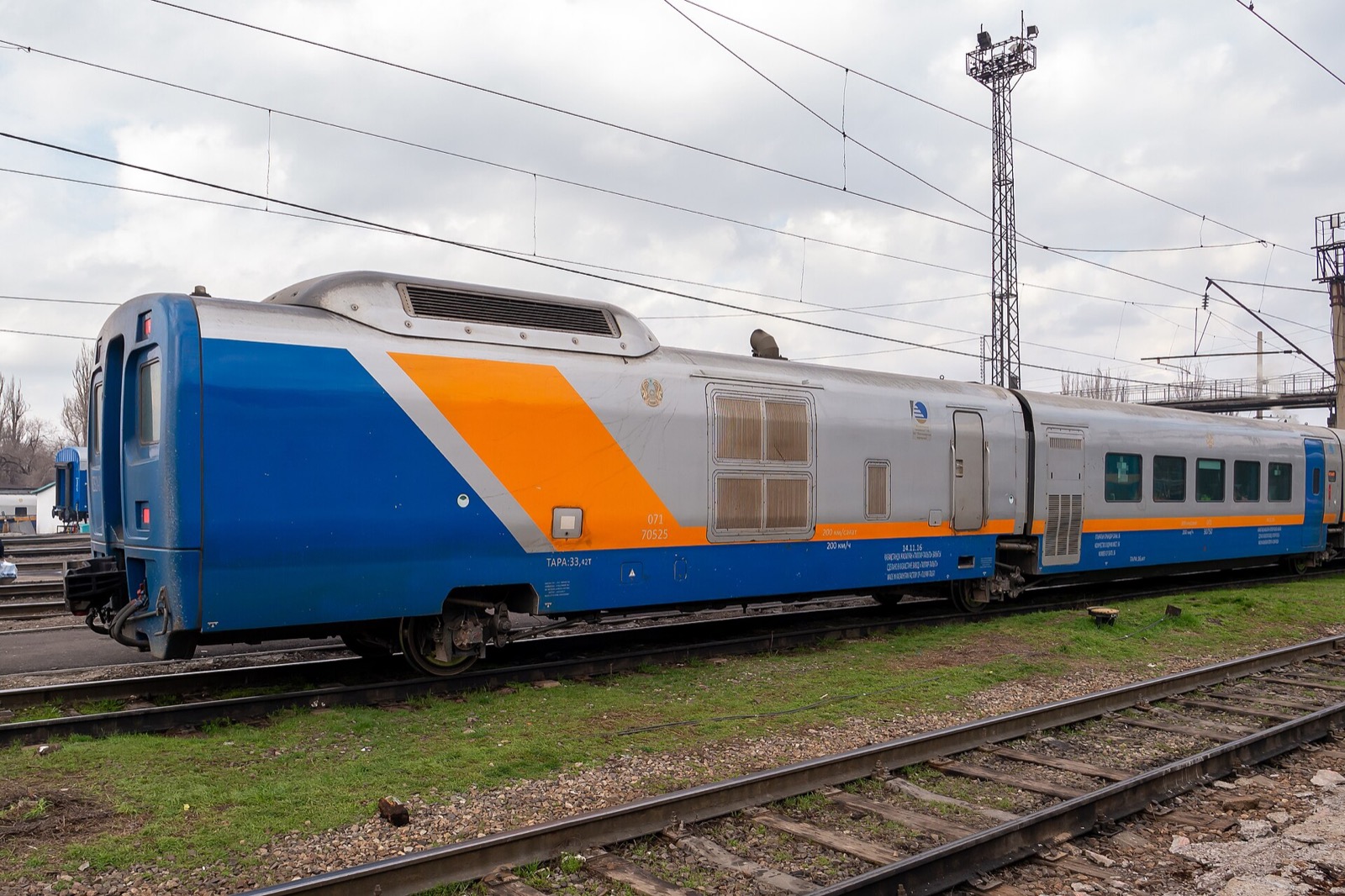 Talgo train at Almaty-2